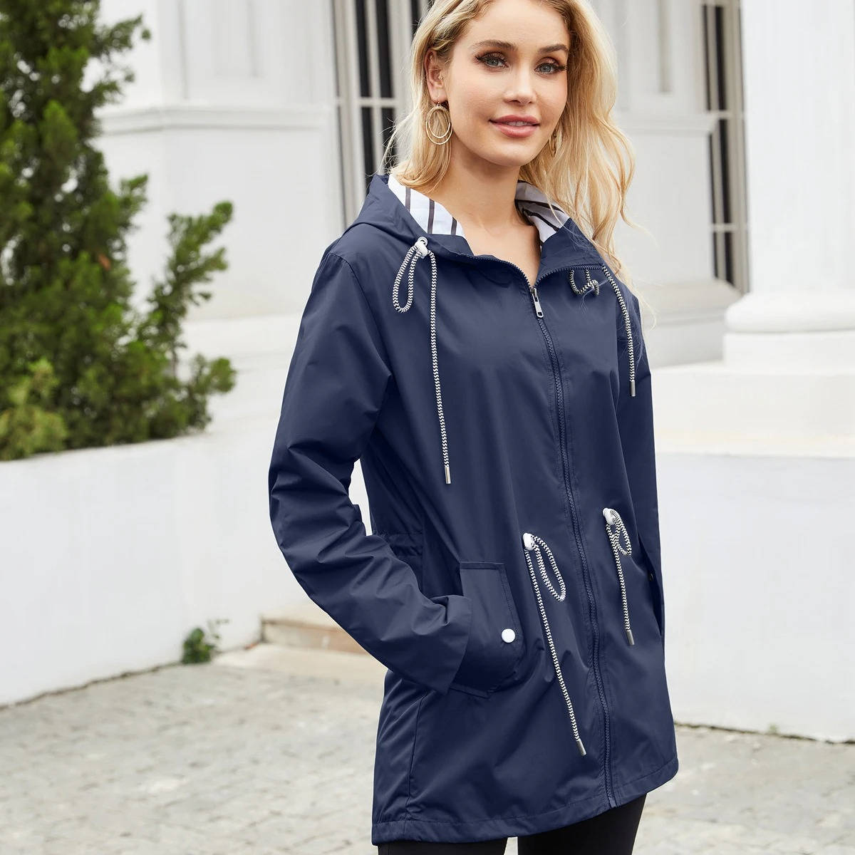 Marlow | Waterproof Rain Jacket with Pockets