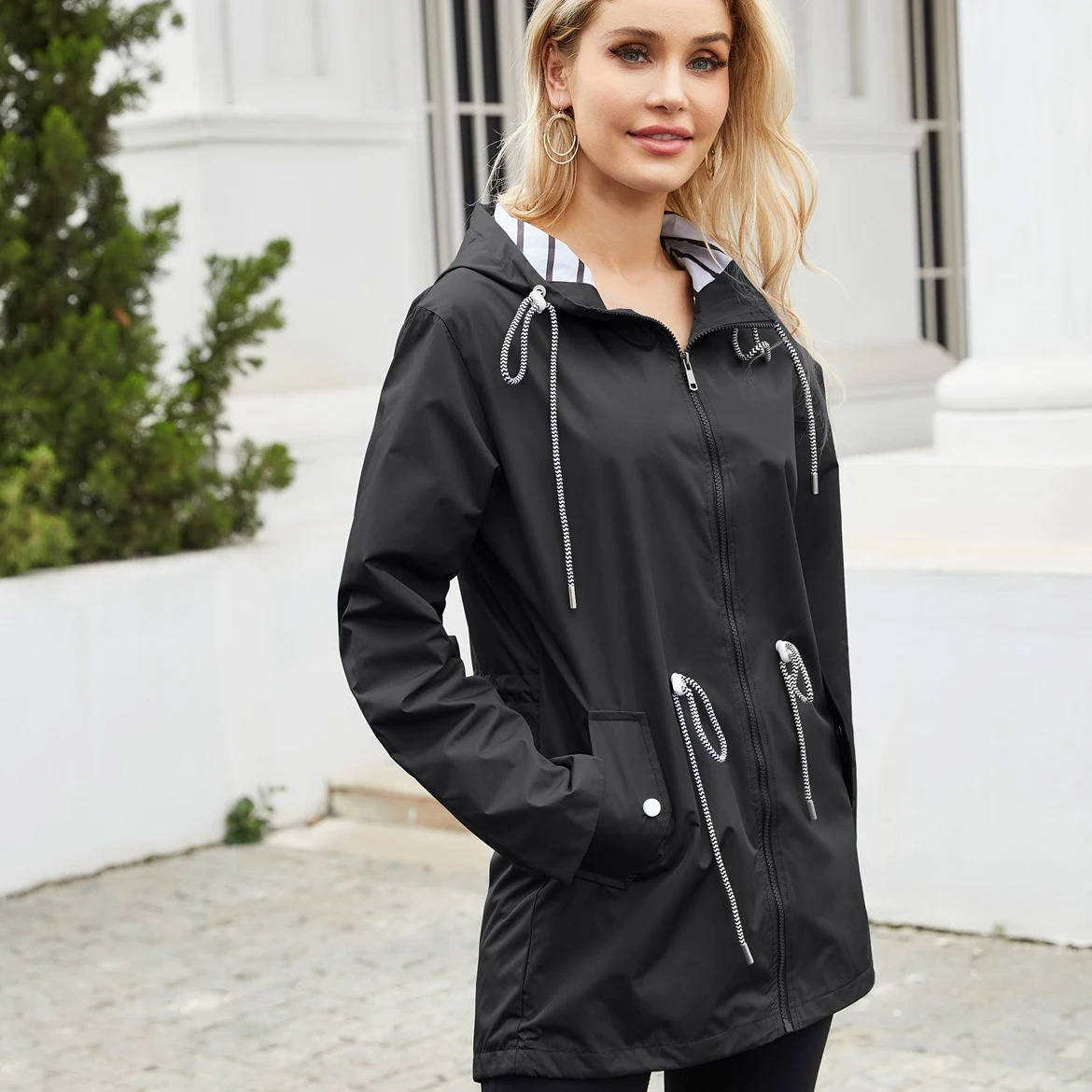 Marlow | Waterproof Rain Jacket with Pockets