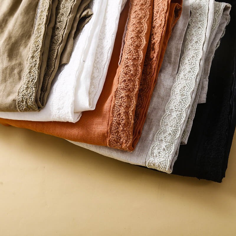 Laura | Airy Tapered Cotton-Linen Pants for Everyday