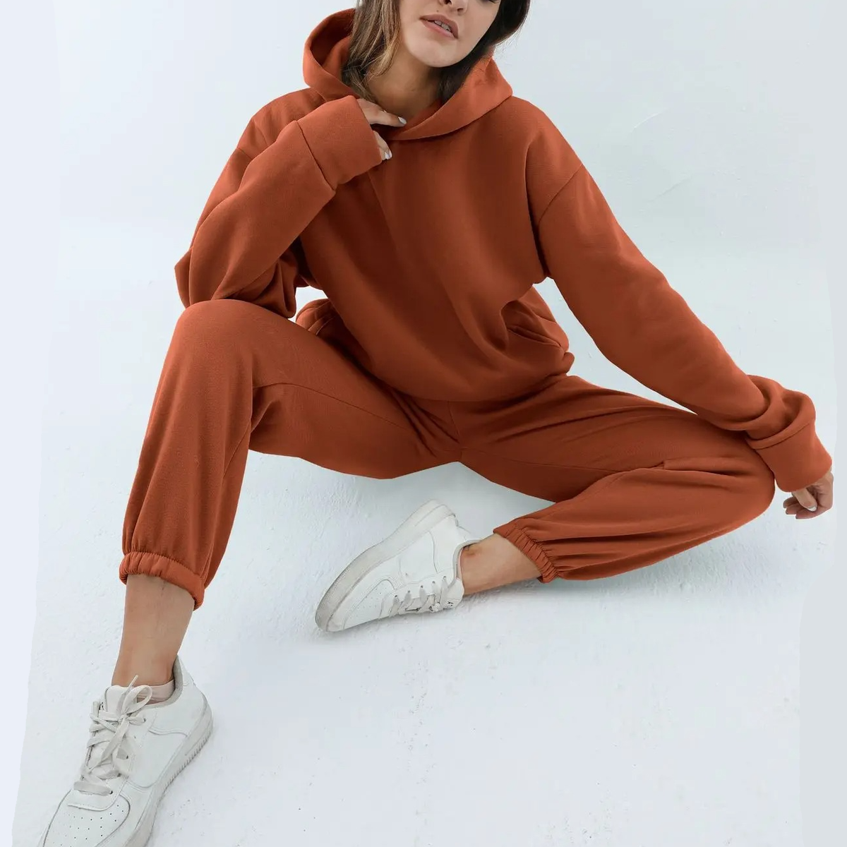 Sabine | Matching Jogger Two Piece Set with Hoodie and Pockets