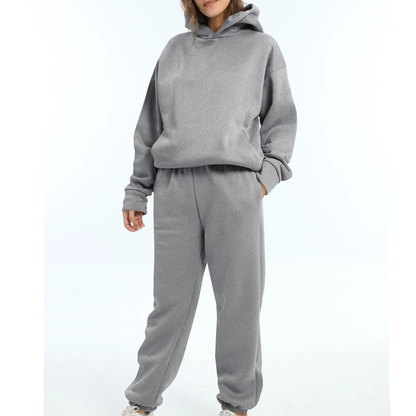 Sabine | Matching Jogger Two Piece Set with Hoodie and Pockets