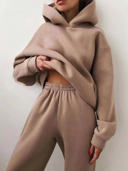 Sabine | Matching Jogger Two Piece Set with Hoodie and Pockets