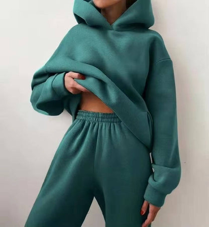 Sabine | Matching Jogger Two Piece Set with Hoodie and Pockets