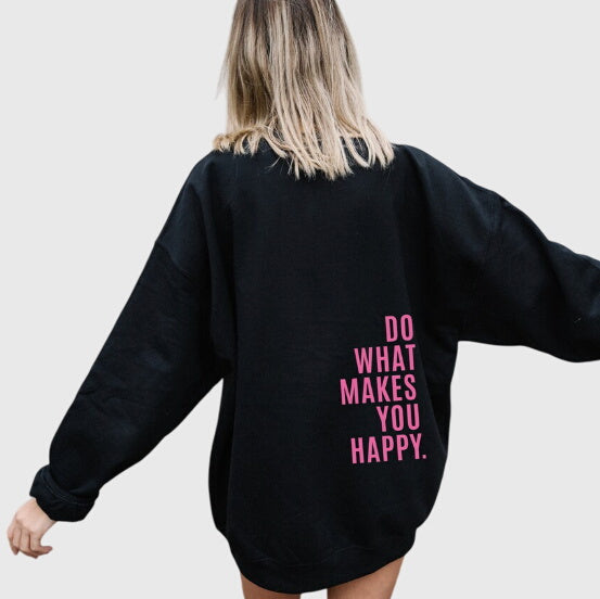 Lucy | Breathable Cozy Oversized Graphic Hoodie For Fall