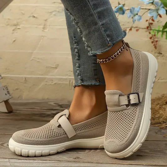 Francesca | Comfortable Mary Jane Flats with Cushioned Insole