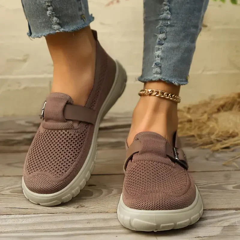 Francesca | Comfortable Mary Jane Flats with Cushioned Insole