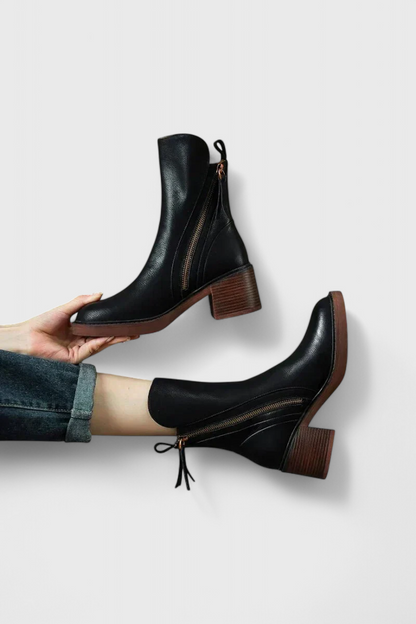 Irina | Sharp Ankle Boots with Streamlined Silhouette
