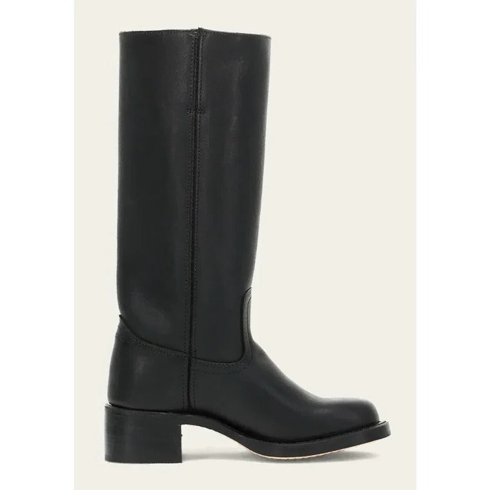 Larissa | Vintage Square Toe Block Heel Boots