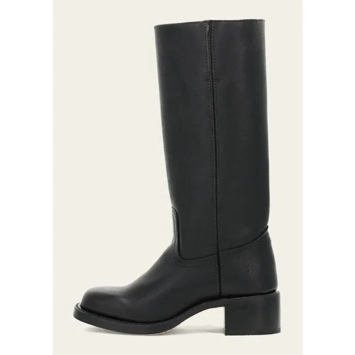 Larissa | Vintage Square Toe Block Heel Boots