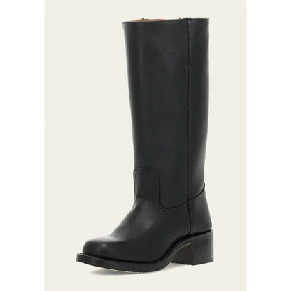 Larissa | Vintage Square Toe Block Heel Boots