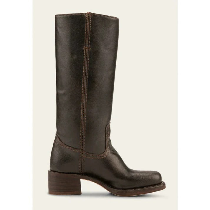 Larissa | Vintage Square Toe Block Heel Boots