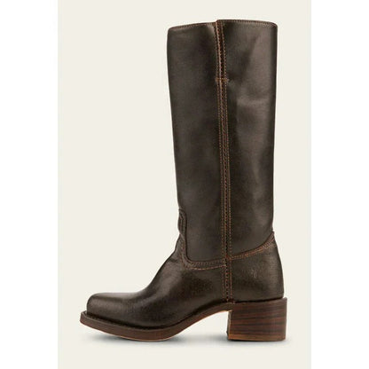 Larissa | Vintage Square Toe Block Heel Boots