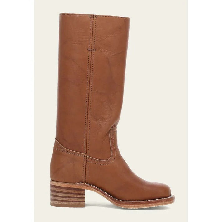 Larissa | Vintage Square Toe Block Heel Boots