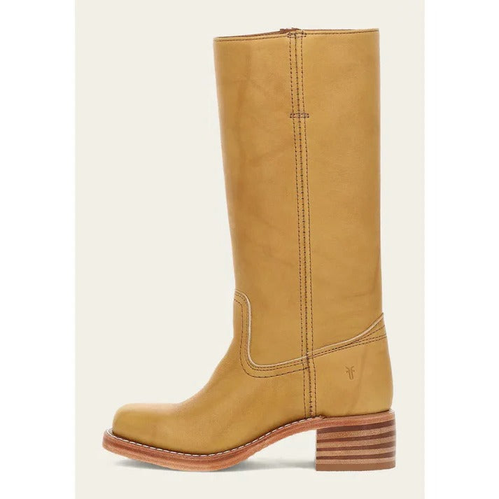 Larissa | Vintage Square Toe Block Heel Boots