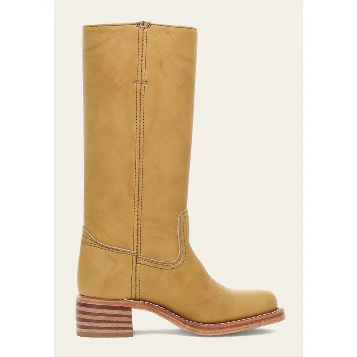 Larissa | Vintage Square Toe Block Heel Boots