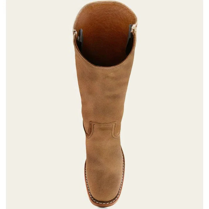Larissa | Vintage Square Toe Block Heel Boots