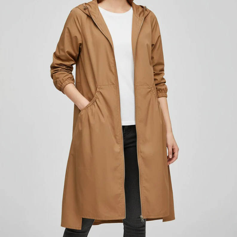 Bexley | Minimal Insulated Waterproof Rain Coat with Pockets