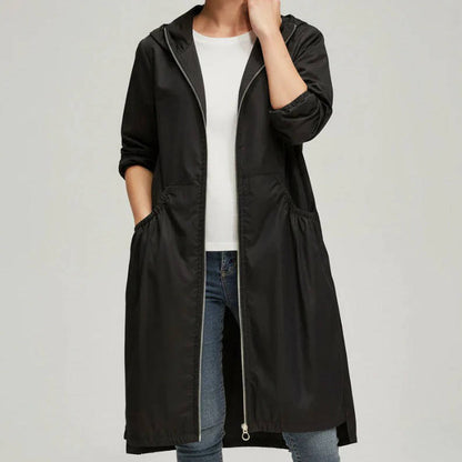 Bexley | Minimal Insulated Waterproof Rain Coat with Pockets