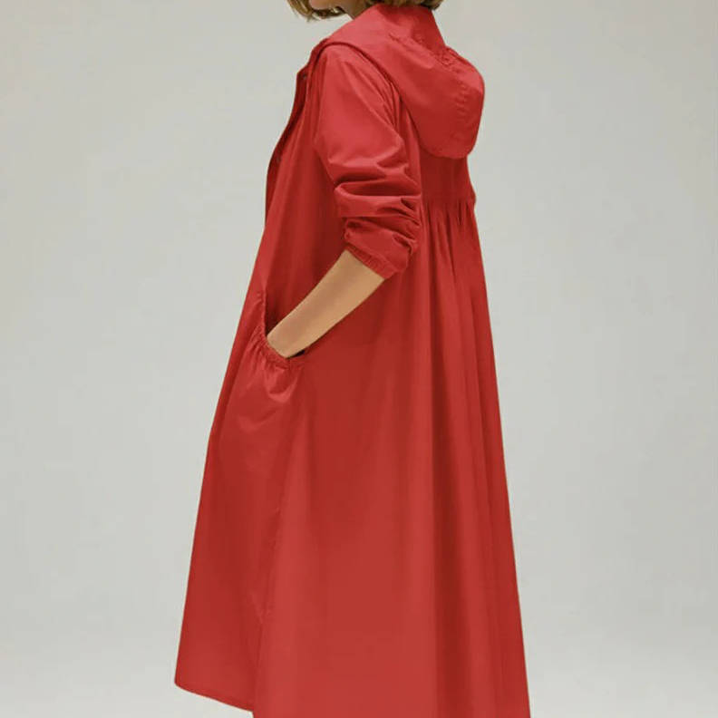 Bexley | Minimal Insulated Waterproof Rain Coat with Pockets