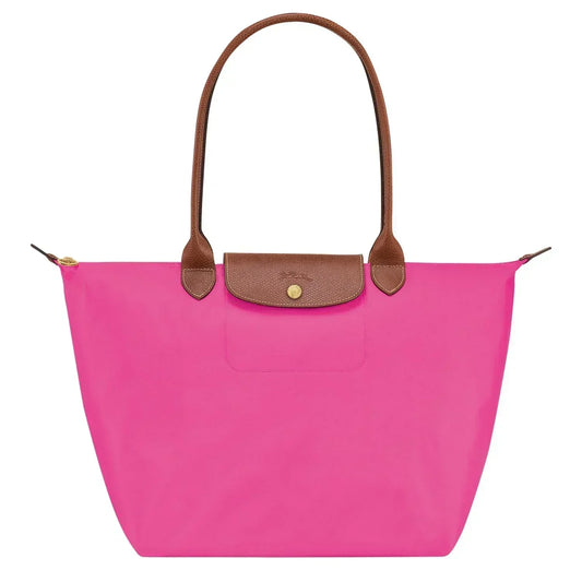 PENELOPE | LARGE FOLDABLE NYLON TOTE BAG IN PINK