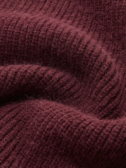 Aster | Knit Oversized Mock Neck Sweater