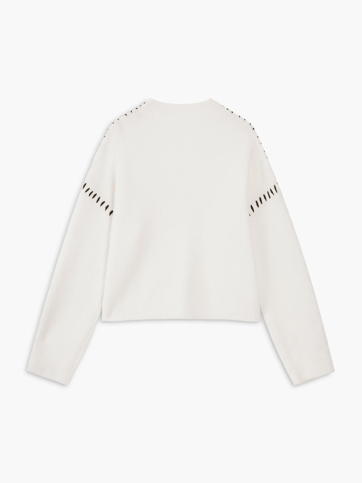 Aster | Knit Oversized Mock Neck Sweater